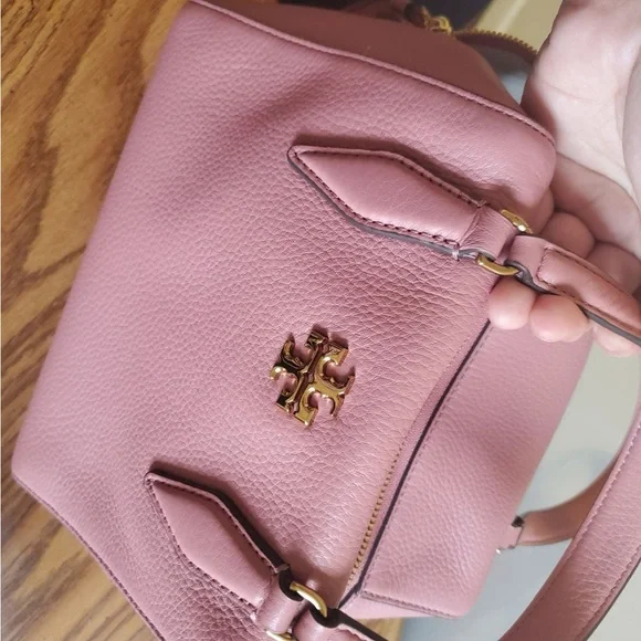 Tory Burch Kira Pebbled Small Satchel - Picture 8 of 11